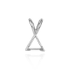 ITI NYC Triangle Shape V-End Pendants in 14K Gold (3.00 mm - 7.00 mm)