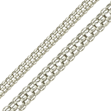 Load image into Gallery viewer, Bulk / Spooled Panda Chain in Stainless Steel (3.60 mm - 5.60 mm)
