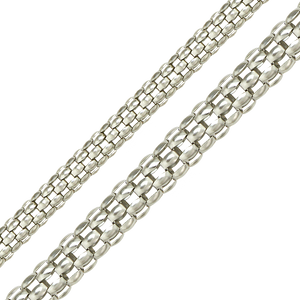 Bulk / Spooled Panda Chain in Stainless Steel (3.60 mm - 5.60 mm)