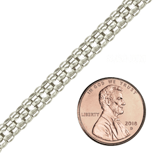Load image into Gallery viewer, Bulk / Spooled Panda Chain in Stainless Steel (3.60 mm - 5.60 mm)

