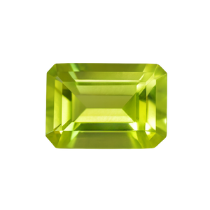 Emerald Shape AAA Natural Peridot - August Birthstones