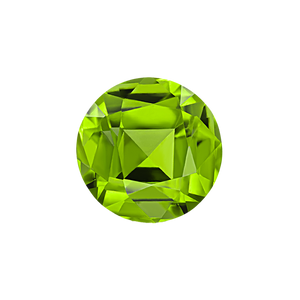 Round AAA Natural Peridot - August Birthstones