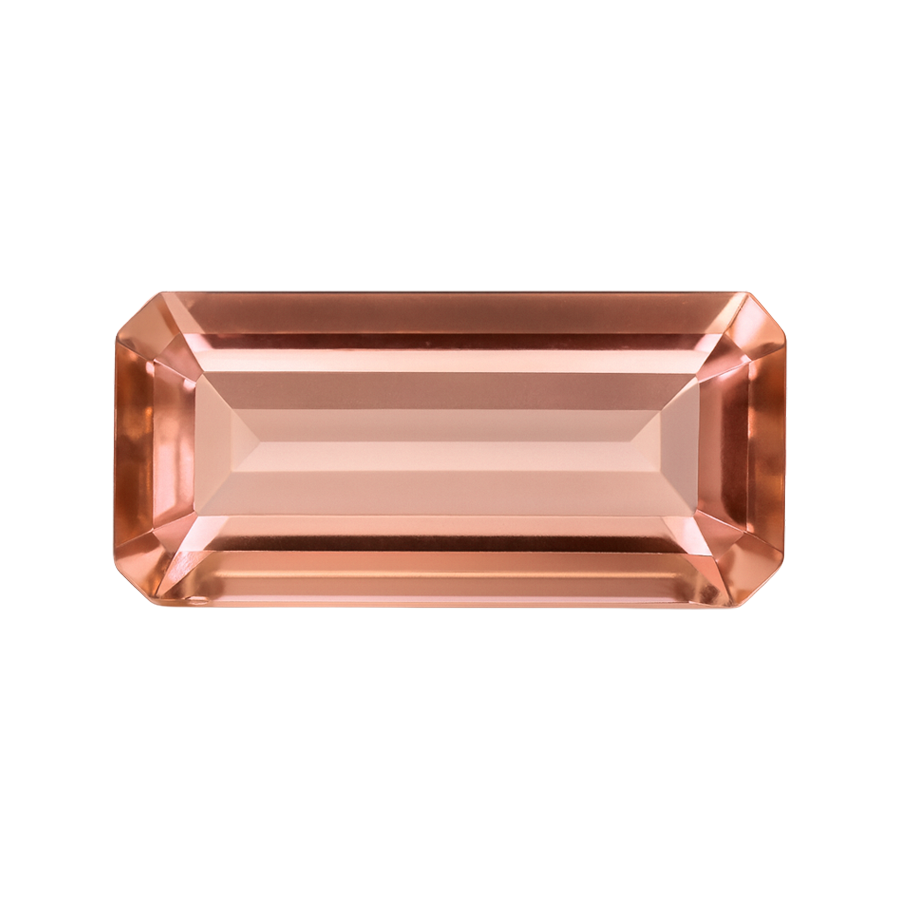 Baguette Pink Tourmaline - October Birthstones