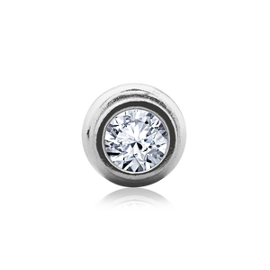 ITI NYC Round Decorative Bezel in Sterling Silver (3.00 mm - 6.25 mm)