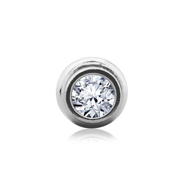 ITI NYC Round Decorative Bezel in Sterling Silver (3.00 mm - 6.25 mm)