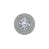 ITI NYC Round Bezel with Rings in Sterling Silver (2.75 mm - 3.60 mm)