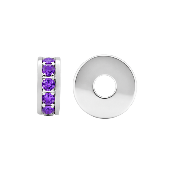 Gemstone Roundel Beads in 14K Gold (5.5 x 2.3 mm)