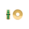 Gemstone Roundel Beads in 14K Gold (5.5 x 2.3 mm)