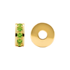 Gemstone Roundel Beads in 14K Gold (5.5 x 2.3 mm)