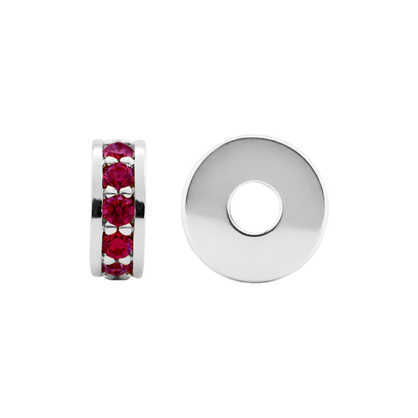 Gemstone Roundel Beads in 14K Gold (5.5 x 2.3 mm)