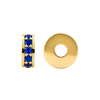 Gemstone Roundel Beads in 14K Gold (5.5 x 2.3 mm)