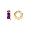 Gemstone Roundel Beads in 14K Gold (6.3 x 2.5 mm)