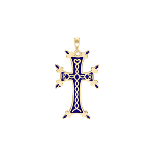 ITI NYC Armenian Cross Pendant in 14K Gold