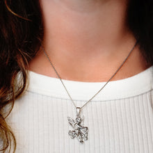 Load image into Gallery viewer, ITI NYC Angel Pendant in Sterling Silver
