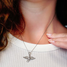 Load image into Gallery viewer, ITI NYC Angel Pendant in Sterling Silver
