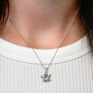 ITI NYC Angel Pendant in Sterling Silver