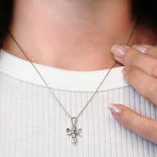 Load image into Gallery viewer, ITI NYC Angel Pendant in Sterling Silver
