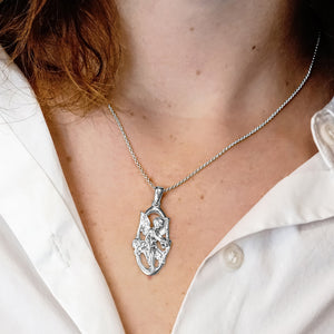 ITI NYC Angel Pendant in Sterling Silver