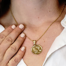 Load image into Gallery viewer, ITI NYC Double-Sided Jesus Christ Pendant Medallion in Sterling Silver
