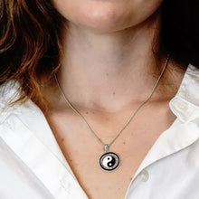 Load image into Gallery viewer, ITI NYC Yin Yang Symbol Pendant in 14K Gold
