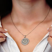 Load image into Gallery viewer, ITI NYC Allah Pendant in Sterling Silver
