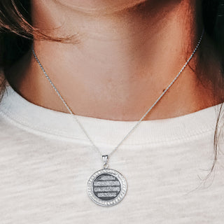 ITI NYC Quran Verse Pendant in Sterling Silver