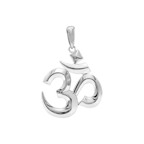 ITI NYC Hindu Om Pendant in Sterling Silver