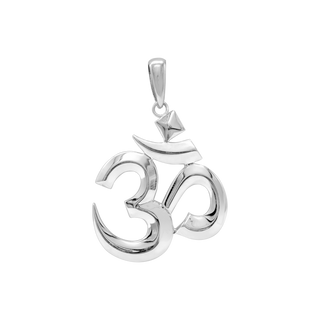 ITI NYC Hindu Om Pendant in Sterling Silver