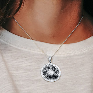 ITI NYC Islamic Blessing Pendant in Sterling Silver