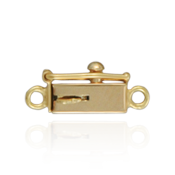 ITI NYC Closed Top Box Clasps with Rings (2 mm - 3.5 mm)