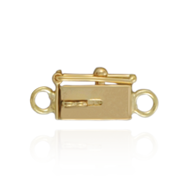ITI NYC Closed Top Box Clasps with Rings (2 mm - 3.5 mm)