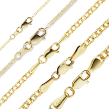 Load image into Gallery viewer, Soho Rolo Anklet in 14K Yellow Gold
