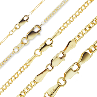 Soho Rolo Necklace in 14K Yellow Gold