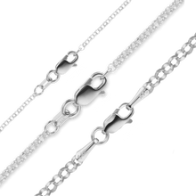 Load image into Gallery viewer, Soho Rolo Necklace in 14K White Gold
