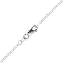 Load image into Gallery viewer, Soho Rolo Anklet in 14K White Gold
