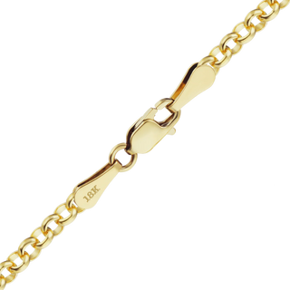 Soho Rolo Anklet in 18K Yellow Gold