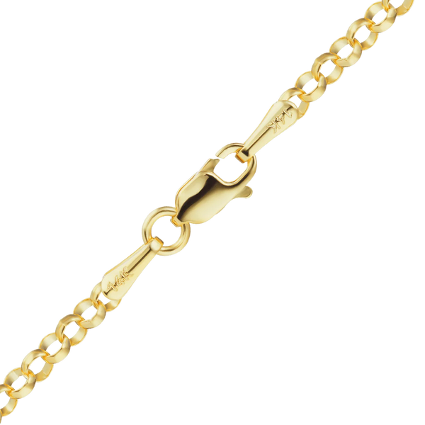 Soho Rolo Necklace in 14K Yellow Gold