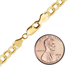 Load image into Gallery viewer, Finished Rolo Anklet in 14K Gold-Filled

