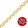 Bulk / Spooled Rolo Chain in 14K Gold-Filled (2.00 mm - 5.20 mm)