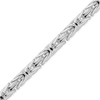 Bulk / Spooled Round Byzantine Handmade Chain in Sterling Silver (3.40 mm - 9.10 mm)