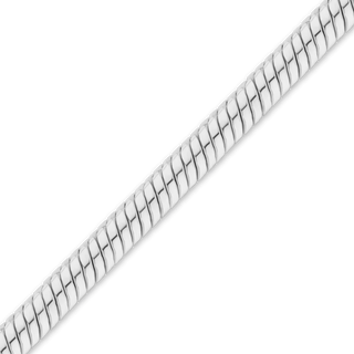 Bulk / Spooled Round Snake Chain in Sterling Silver (0.90 mm - 3.00 mm)