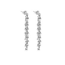 Load image into Gallery viewer, Handmade Fancy Ring Ring Chain Earrings (4.90 mm)
