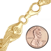 Riverside Blvd. Rope Anklet in 14K Yellow Gold