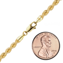 Load image into Gallery viewer, Riverside Blvd. Rope Bracelet in 14K Yellow Gold
