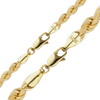 Riverside Blvd. Rope Chain Necklace in 10K Yellow Gold