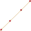 Bulk / Spooled Diamond by the Yard Cable Chain in 14K Yellow Gold (Diamond Bezel: Every 1.5")