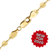 Finished Starburst Round Disc Bracelet in 14K Gold-Filled