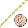 Bulk / Spooled Starburst Round Disc Chain in 14K Gold-Filled (4.20 mm)