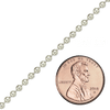 Bulk / Spooled Round Bead Chain in Stainless Steel (2.50 mm)