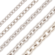 Load image into Gallery viewer, Bulk / Spooled Round Cable Chain in Platinum (1.00 mm - 2.30 mm)
